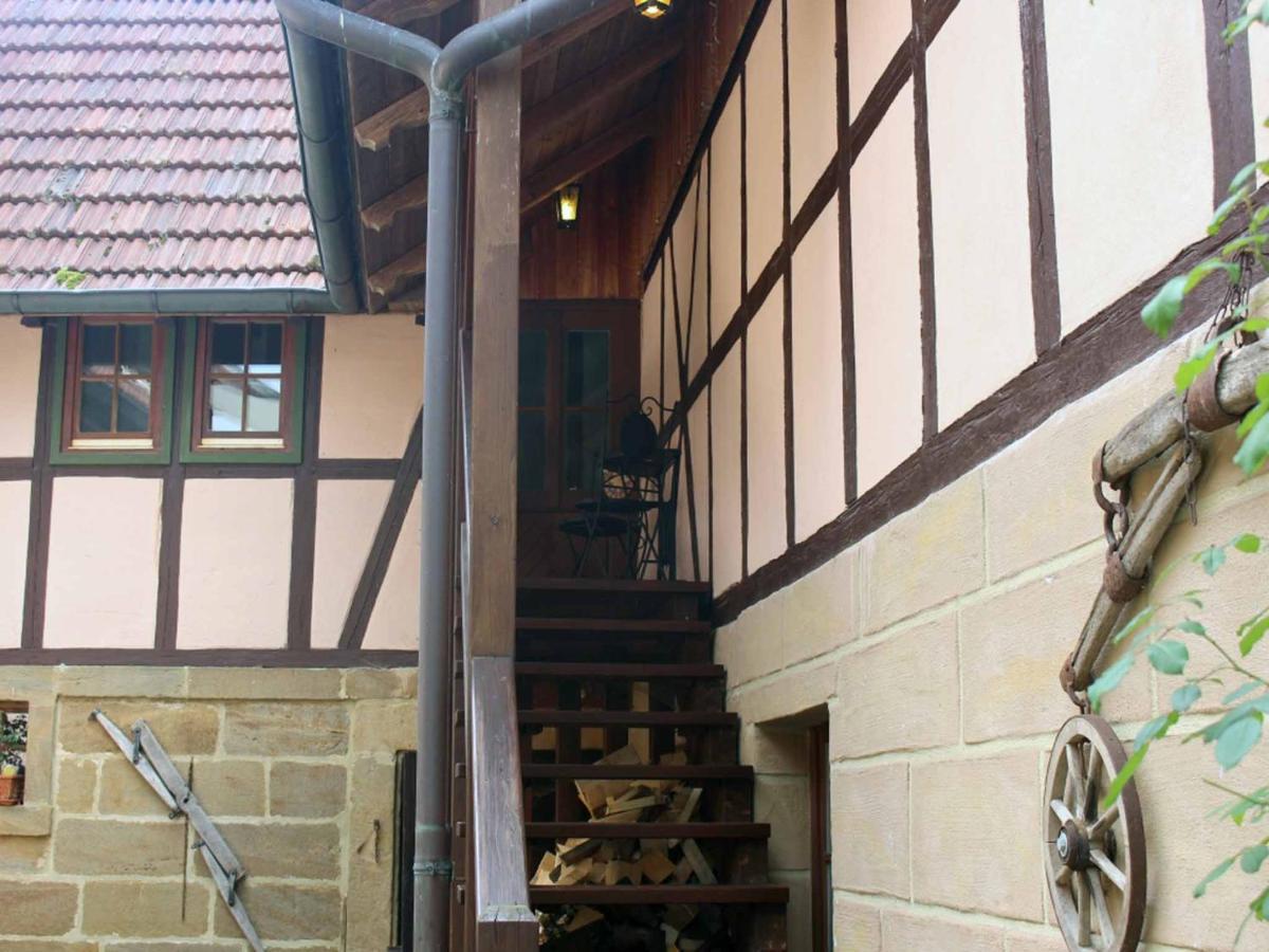 Ferienwohnung Koppelblick Pfarrweisach Extérieur photo